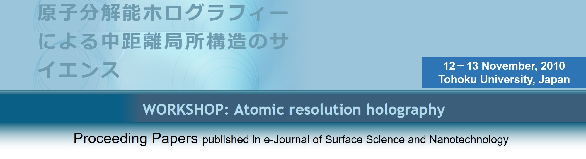 Atomic Resolution Holography